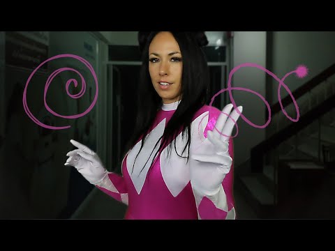 ASMR Pink Power Ranger Hypnotizes You | Mighty Morphin Whisper RP | Superhero Cosplay Roleplay