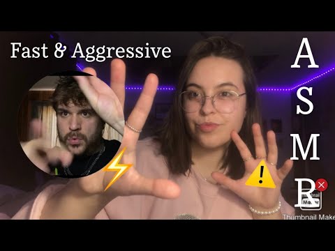 Unpredictable Fast & Aggressive ASMR With A Special Guest ⚠️⚡️