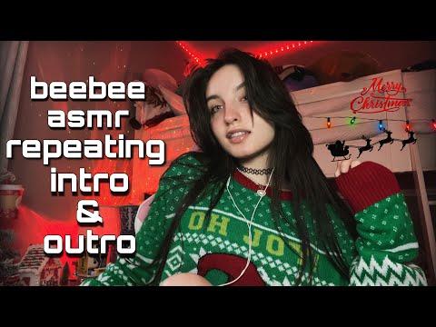 ASMR | Repeating My Intro AND Outro ( Fast & Aggressive Hand Sounds/Movements, Mouth Sounds )