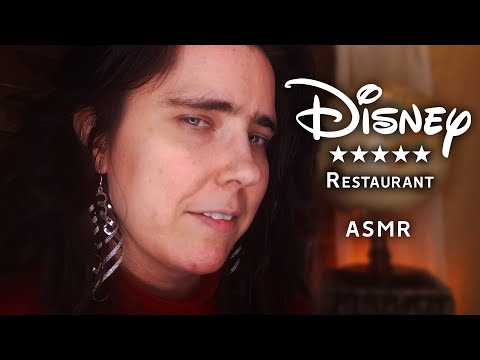 ASMR Come Dine at a high class restaurant in Disney World (ASMR)
