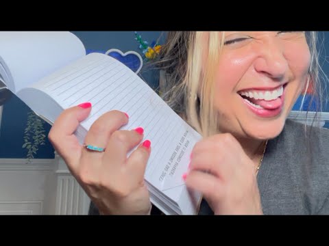 For Stress Relief ASMR Gum Chewing/ Page Flipping/ Dad Jokes