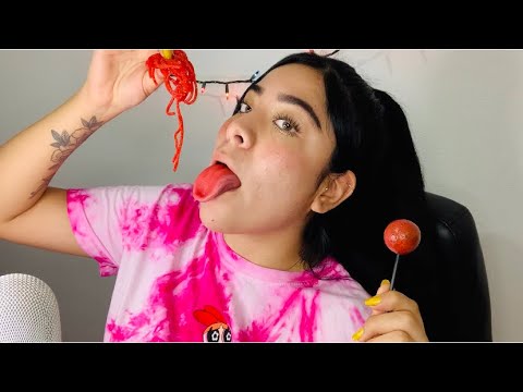 👅🔥🇲🇽ASMR🔥EATHING S0UNDS 👅 DULCES MEXICANOS 🇲🇽🔥👅