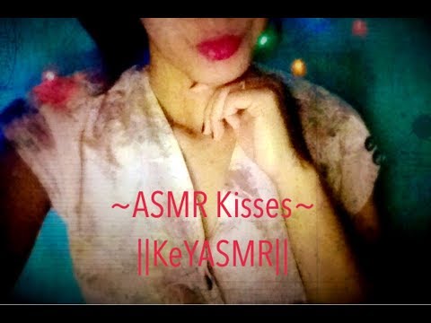 Short ASMR Binaural Kisses, Breathing (No Talking) || ASMR by KeY ||