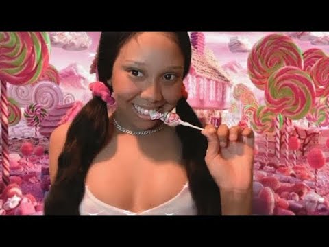 ASMR Lollipop Girl Finds Her Dream World 🍭 lollipop sounds (reupload)