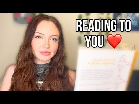 ASMR Reading to You (Whispered) 💕about Proteins