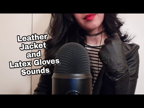 ASMR Leather Jacket & Gloves Sounds