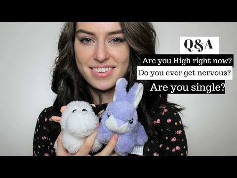 ASMR Q&A + Eating Easter Candy, crinkles, tapping