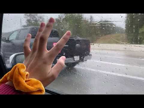 ASMR | Car ASMR in the Rain