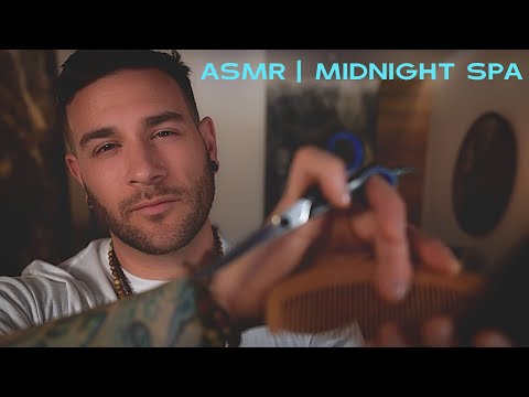 asmr | sleepy midnight spa treatments | whispered