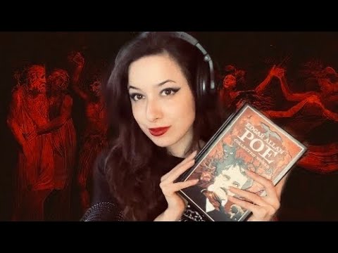 ASMR Reading you POEtry until you fall asleep 😴🥀 (soft spoken, page turning)for sleep & relaxation