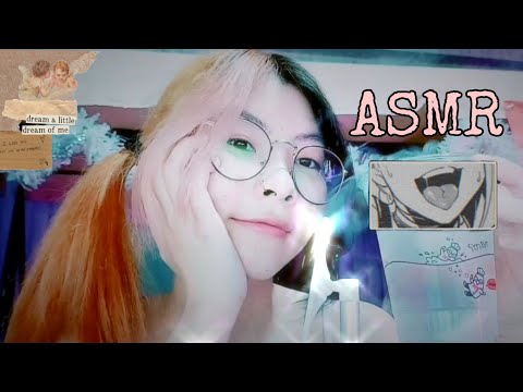 ASMR Mouth sounds and water sounds (dry ice) NO TALKING