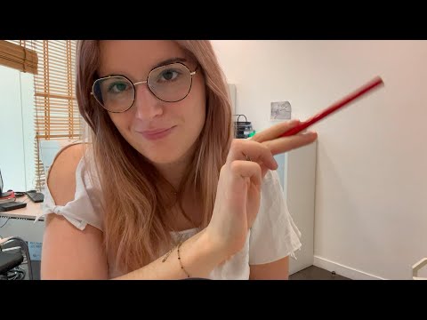 ASMR | Examen médical annuel👩🏼‍⚕️ (avec de vrais tests 😴)