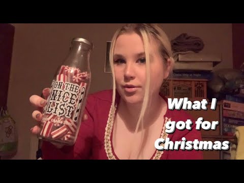 ASMR What I Got for Christmas Haul (2022) 🎅
