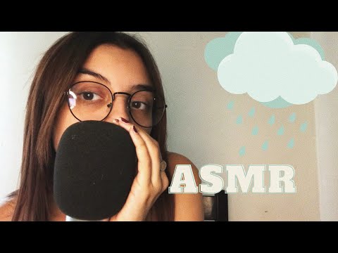 ASMR RAIN, whispers & MOUTH SOUNDS🧚🏼‍♀️ || vsm ASMR