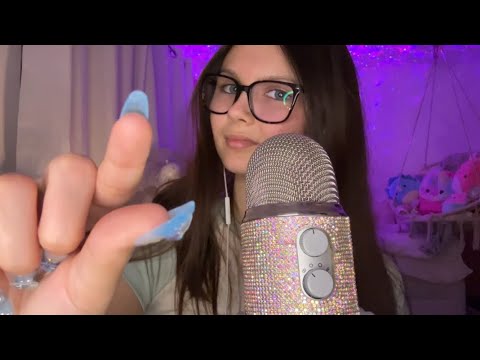 ASMR Plucking Away Your Negative Energy⚡️close up hand movements 🫶🏻