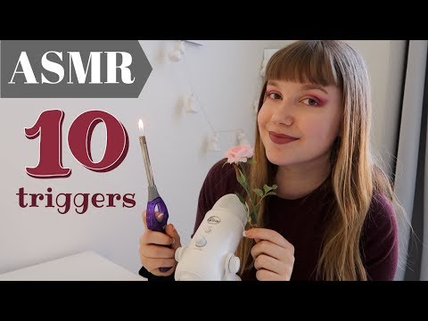 ASMR 10 TRIGGERS IN 20 MINUTES⎥Blue Yeti