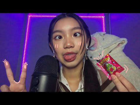 ASMR|Mouth Sounds with Popping Candy~asmr elle~