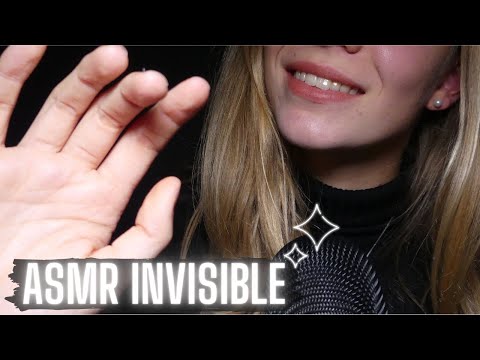 ASMR FRANCAIS 👉 VISUELS SONORES (triggers invisibles, hand movements, face touching, tracing...)