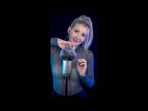 The BEST Fluffy Mic Scratching | Quick and Satisfying ASMR #Shorts
