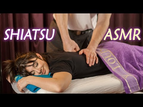 ASMR Shiatsu Massage, Relaxing and Tingly Massage