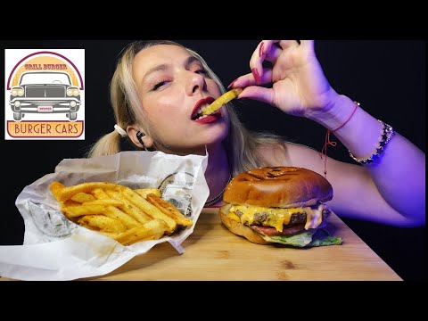 [ASMR] Cheese Burger Mukbang🍔 3yıldır küstük & barıştık🤷‍♀️