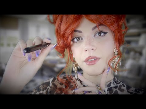 ASMR | Sassy, Gum Chewing Auntie Gives You A Check-Up (Long Island Accent)