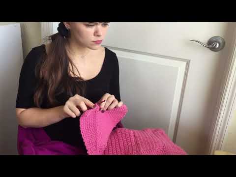 ASMR crochet with me! Chill quite fabric arts soft spoken to no talking satisfying Sunny sounds