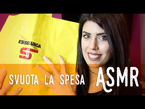 ASMR ita - 🥑 SVUOTA la SPESA · ESSELUNGA (Whispering)
