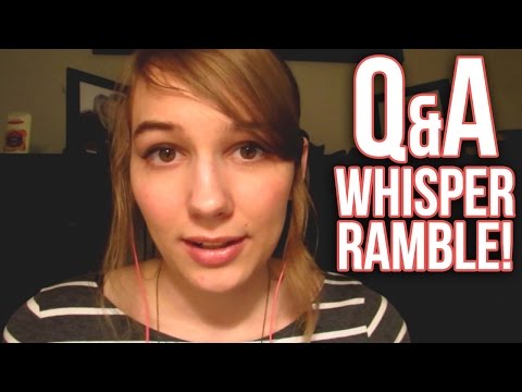 [BINAURAL ASMR] Q&A Whisper Ramble! (ear to ear whispering)