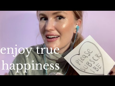 ENJOY TRUE HAPPINESS (& subscribe!) : ASMR HYPNOSIS: Professional Hypnotist Kimberly Ann O'Connor