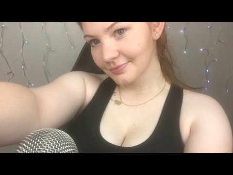 ASMR|| Personal attention to help you sleep, Kissing, finger flutters, positive affirmations