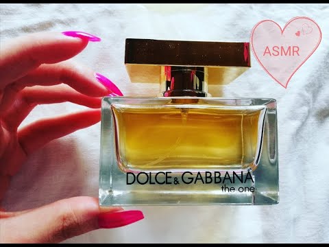 🧚‍♀️ ASMR Perfume tapping and scratching. Glass sounds. No talking. No mouth sounds.