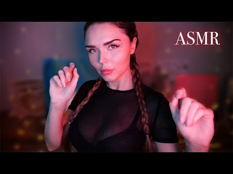 ASMR | Tingly Face Touching with Whispers ✨