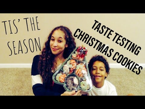 TRYING DIFFERENT CHRISTMAS COOKIES!! || VLOGMAS DAY 2!