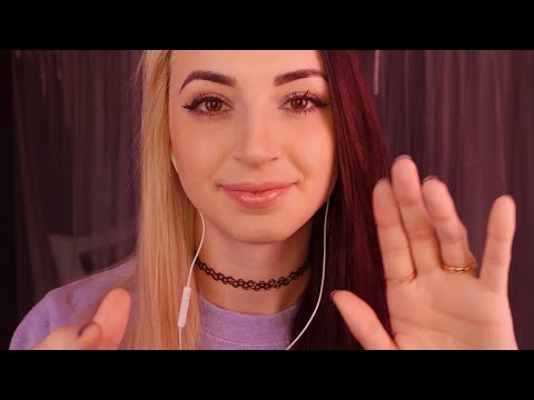 ASMR | Gently Tapping Your Face & Soft Whispers