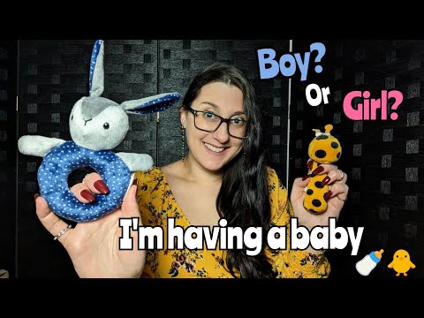 OMG I'm Having a Baby!!!  Announcement and ASMR Baby Haul Triggers