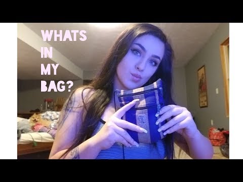 ASMR- Whats In My BAG (Tapping)