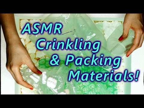 ASMR Crinkle Sounds & Slow Hand Movements | Ear to Ear Crinkling & Whispering for Relaxation