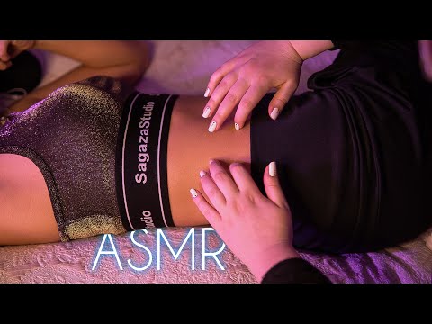 🥰 ASMR Tingly Side Belly Light Touch and Brushing