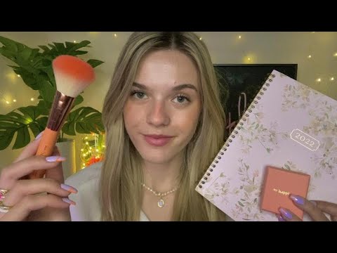 ASMR For Charity 🌸 Spring Triggers (painting your nails, tapping, etc)