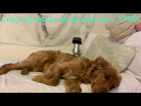 Hand movements and cooper sounds ASMR