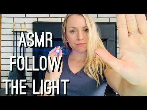 ASMR FOLLOW THE LIGHT For Sleep | Light Trigger ASMR | Putting You To Sleep Tingles | Light Pen ASMR