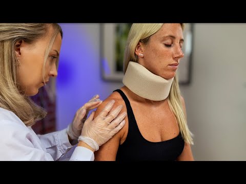 Lo-fi ASMR Real Person Medical Shoulder & Spine Exam Roleplay