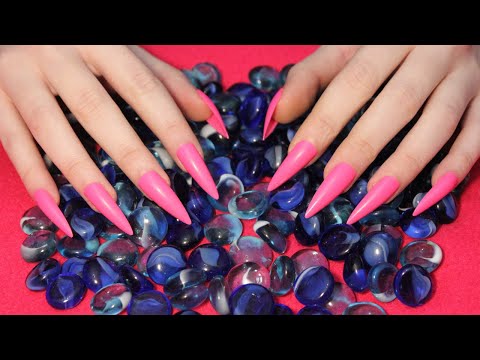 Asmr Brain Melting Scratching , Tapping , Massage with Long Nails  - Asmr No Talking for Sleep