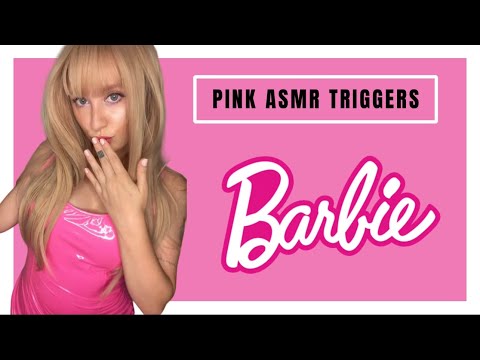 ASMR Barbie Triggers! 💖 (latex clothes tapping, mouth sounds, kisses)