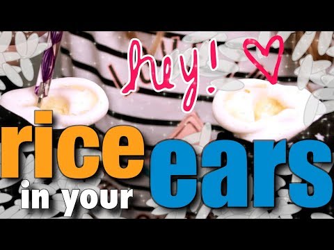 ASMR 🤭 OH NO! Rice Is STUCK In Your EARS - Let me HELP YOU! 🤗💕