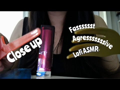 NEW ✨ ASMR But It's Fast and Aggressive Lofi and Extremely Closeup to the Camera
