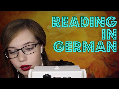 German Fairy-Tale Whispered Reading | Semi-Unintelligible | Binaural HD ASMR