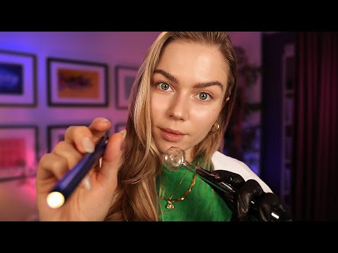 ASMR Gentle Face Examination & Skin Assessment RP.  Personal Attention