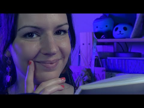 ASMR Reading my High School Leavers Book - Whispered and Soft Spoken